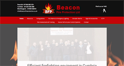Desktop Screenshot of beaconfireprotection.co.uk